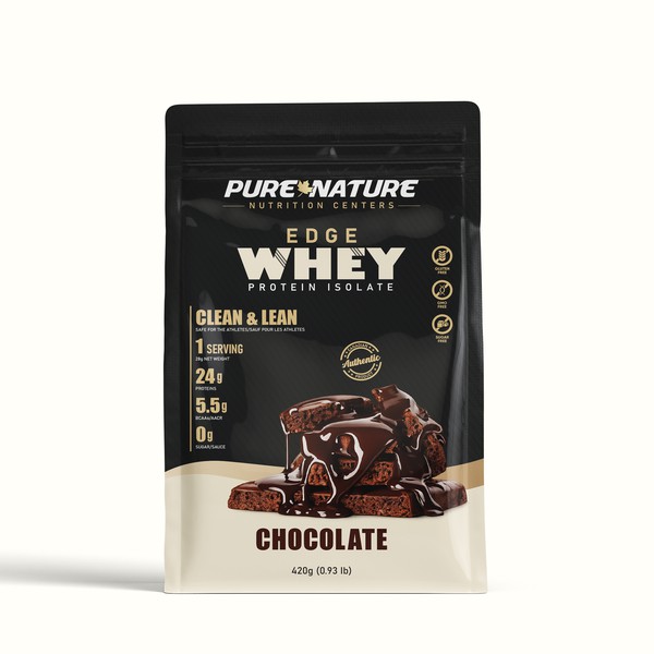 Whey protein isolate premium pouch packaging