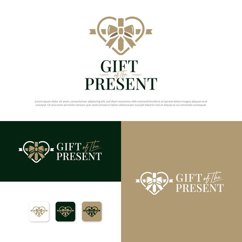 Design a logo for a gift box company with heart Design by Danielle Curtis