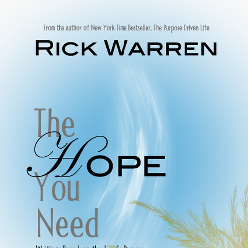 Design Rick Warren's New Book Cover Réalisé par kajalways