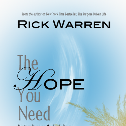 Design Rick Warren's New Book Cover Design réalisé par kajalways