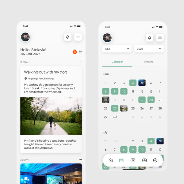 Journal Application Design