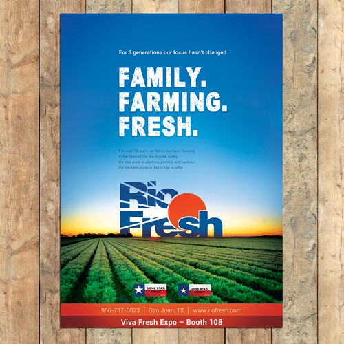 Create A One Page Ad For A Texas Family Farm Postcard Flyer Or Print Contest 99designs