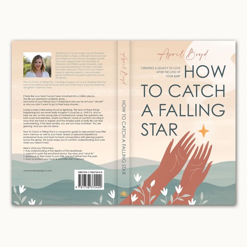 Design a book cover for "How to Catch a Falling Star" Design by maglyvi