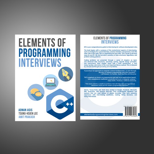 Best Selling Book in Computer Science Needs a New Cover Design by HENRY Designs™