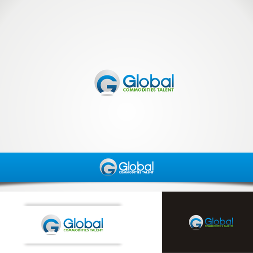 Logo for Global Energy & Commodities recruiting firm Diseño de orric ao