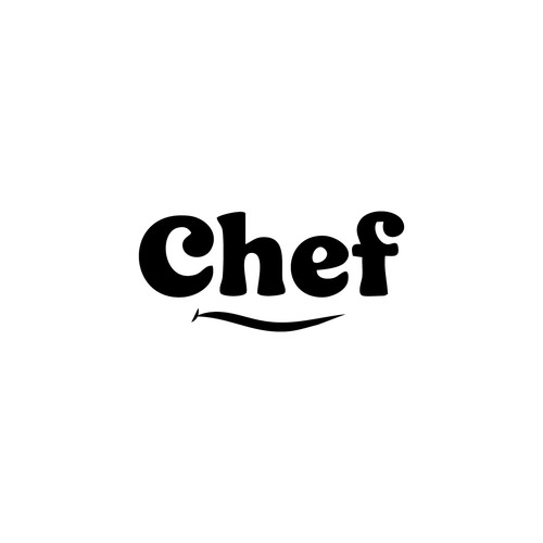 "CHEF": Food & Cooking Social Media Logo Design by Rainbow@sky
