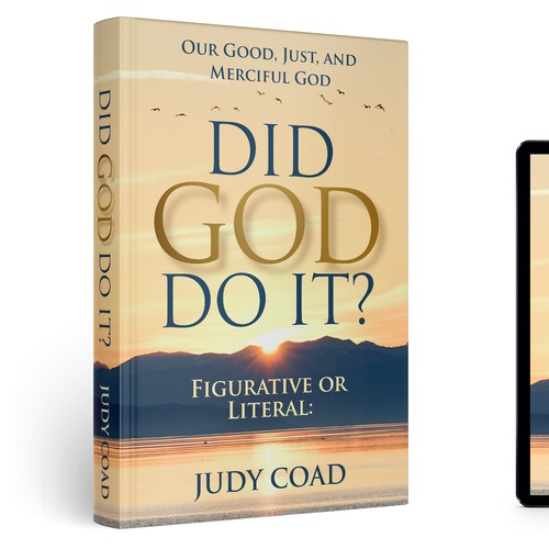 Design book cover and e-book cover  for book showing the goodness of God Design by Chupavi