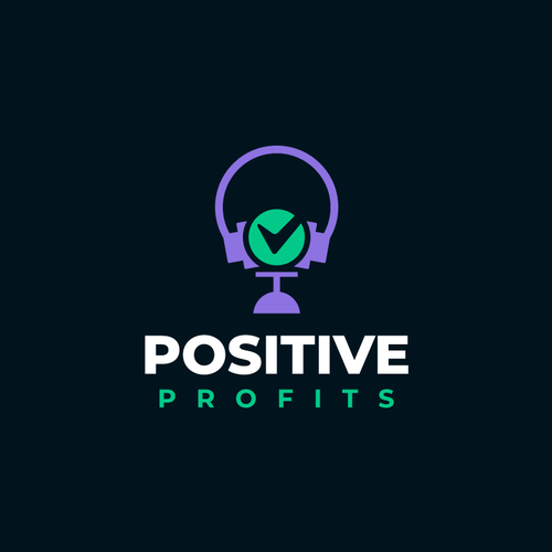Positive Profits Logo Diseño de Luel