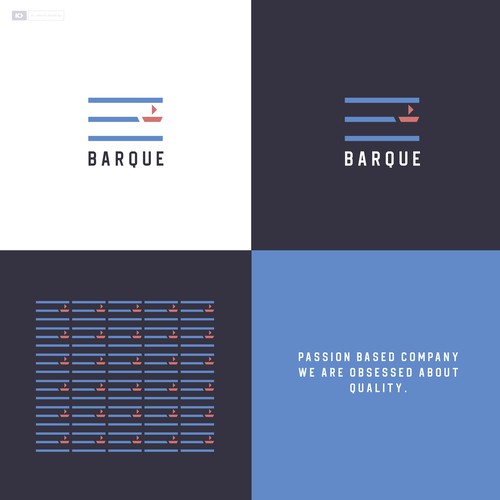 Barque - Logo and Identity Réalisé par KisaDesign