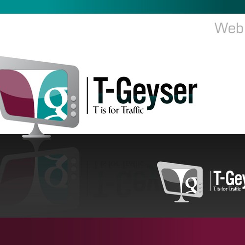 T-R-A-F-F-I-C   g-e-y-s-e-r  Logo Design by Big.D