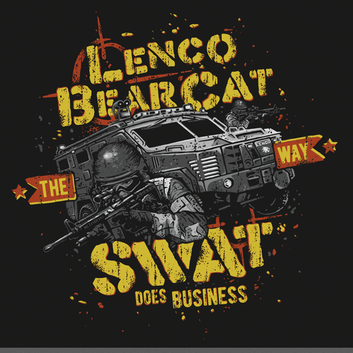 Lenco BearCat Ontwerp door Johnny Kiotis