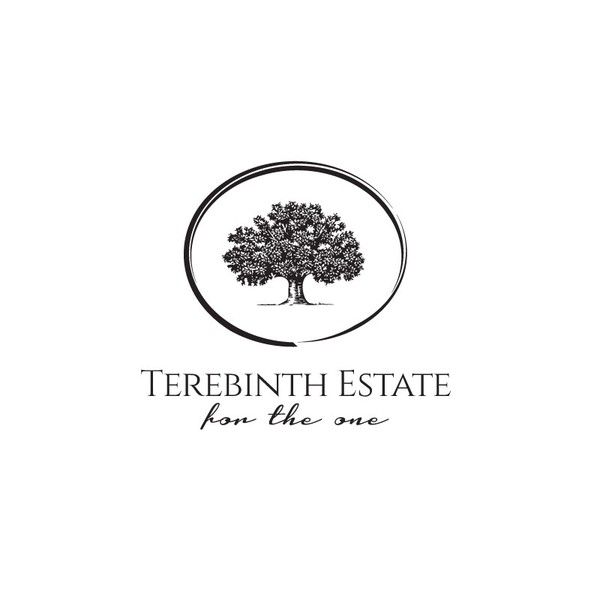 create an eye catching symbolic logo for Terebinth Estate.