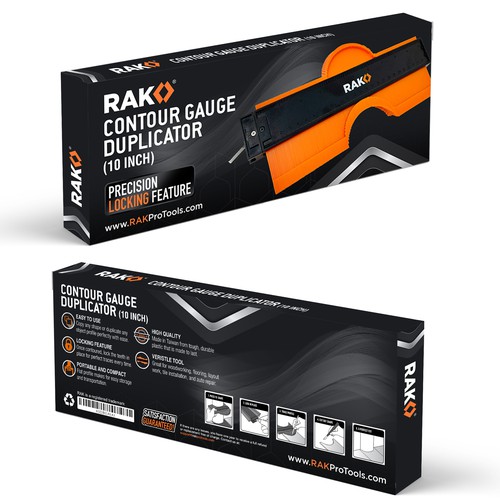 Design eye catching box packaging for RAK Pro Tools Design by C7Z