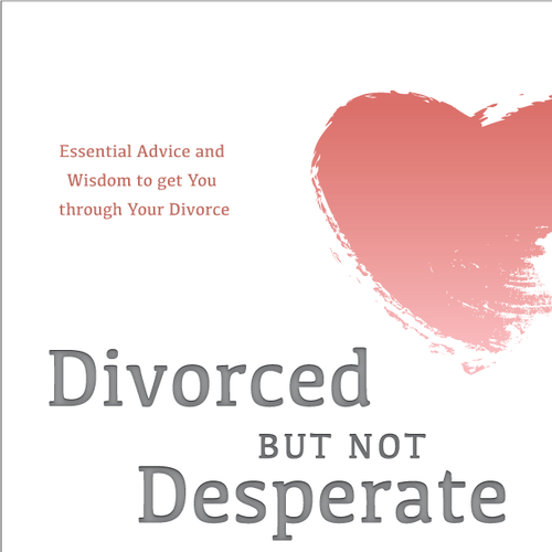 book or magazine cover for Divorced But Not Desperate Diseño de lizzrossi