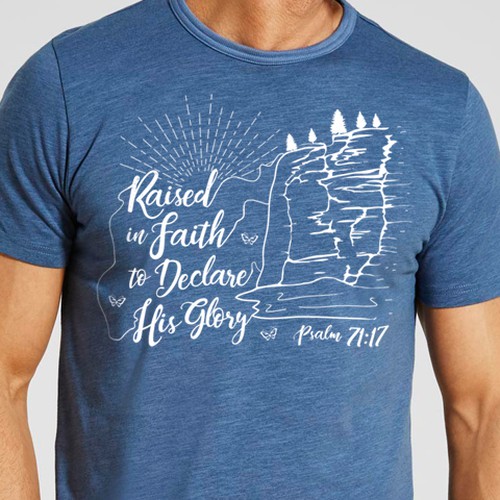 Simple Church Youth Group Weekend Retreat TShirt Design Tshirt contest