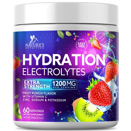 Hydration Electrolytes Design Needed for Nature's Nutrition Design by Black-Pepper