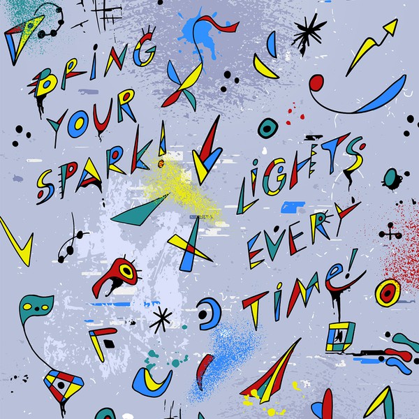 Graffiti style illustration for Cricket Lighter