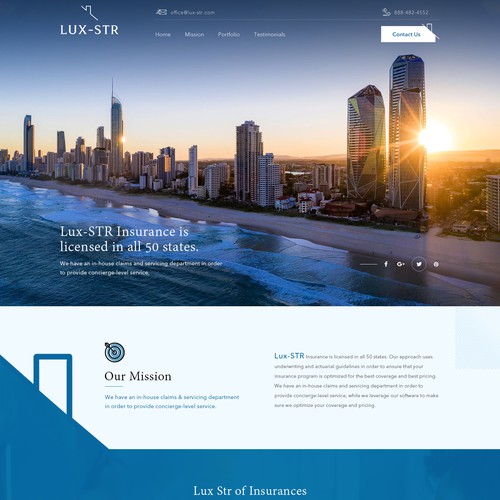 WordPress theme design contest entry by OMGuys™