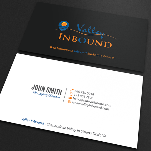 Create an Amazing Business Card for a Digital Marketing Agency Réalisé par An'