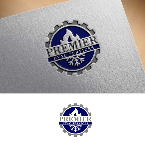 LOGO for HVAC Company (Air-conditioning, cooling and heating) Design by 7statis