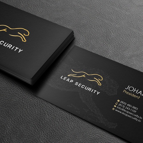 Hackers needing Minimal, Modern and Professional Business Cards....Be Creative!! Design by Zayden