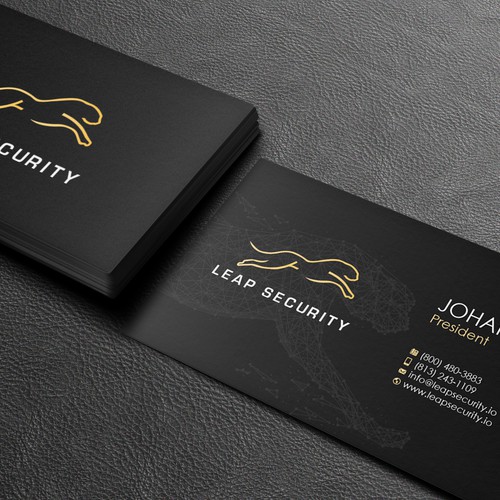 Hackers needing Minimal, Modern and Professional Business Cards....Be Creative!! Réalisé par Azzedine D