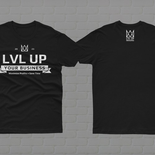 コンペ「New Shirt Design for LVL Up Imaging」のデザイン by Wild Republicさん 