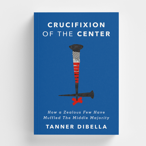 Book cover design - Crucifixion of the Center