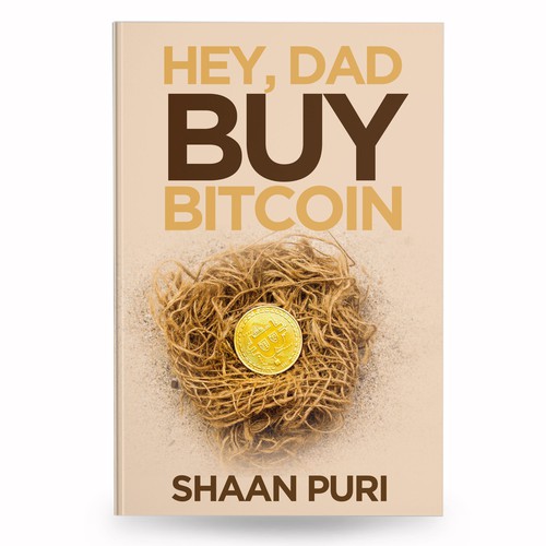 Bitcoin Book Cover Contest! Design by anisha umělec