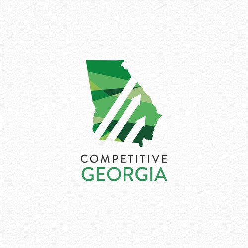 Create a logo using the state of GA as the main image underlying the
economic strength of diversity Design réalisé par Jilldreamer