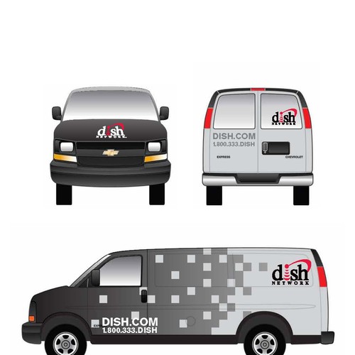 Diseño de V&S 002 ~ REDESIGN THE DISH NETWORK INSTALLATION FLEET de M.Onster