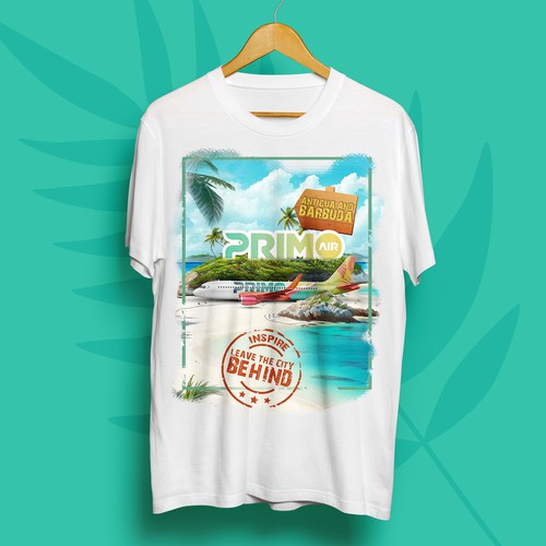 Airline swag t shirt Design by Mohamed Eltolemy