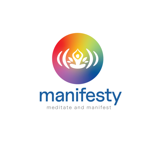 icon & logo for meditation & manifesting app Design by Nico Snaiderman