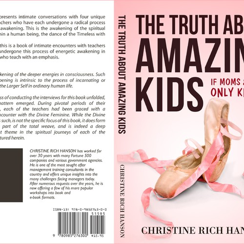 book cover for "The Truth About Amazing Kids     If Moms & Dads Only Knew..." Ontwerp door Venanzio
