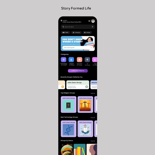 Existing App Redesign - Looking for Potential Longterm Partnership Design by Shadow55