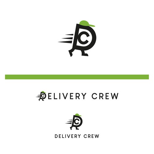 A cool fun new delivery service! Delivery Crew Diseño de red lapis