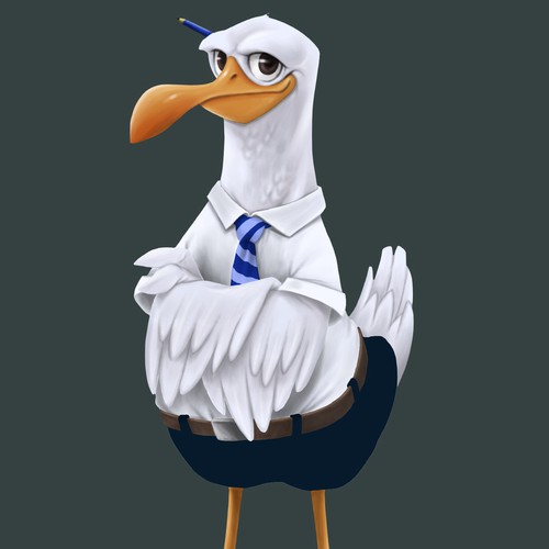 We need a Seagull mascot Design von Faithrakha™