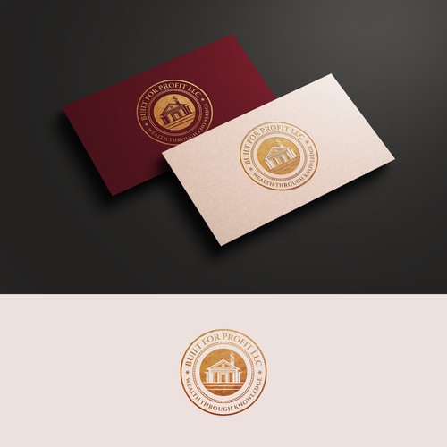 We need a powerful logo for our building educational company that brings attention Design by DesignXpertB!