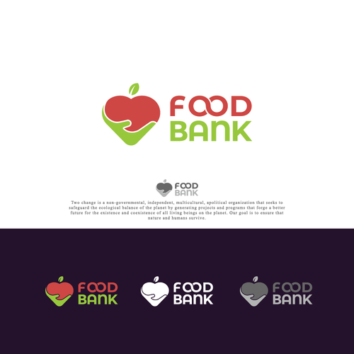 "99NONPROFITS WINNER: Design a logo for one of our main social programs "Food bank"" winning Logo & hosted website