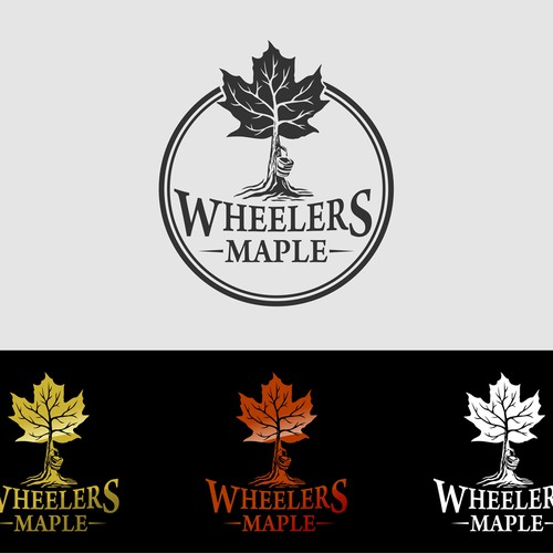 Make a logo as sweet as our maple syrup! Diseño de novanandz