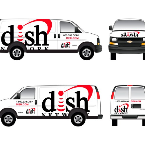 V&S 002 ~ REDESIGN THE DISH NETWORK INSTALLATION FLEET Design by dizmart