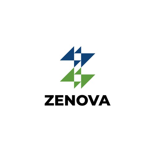 Zenova Logo: Revolutionary suite of health and wellness mobile apps Design by Fierda Designs