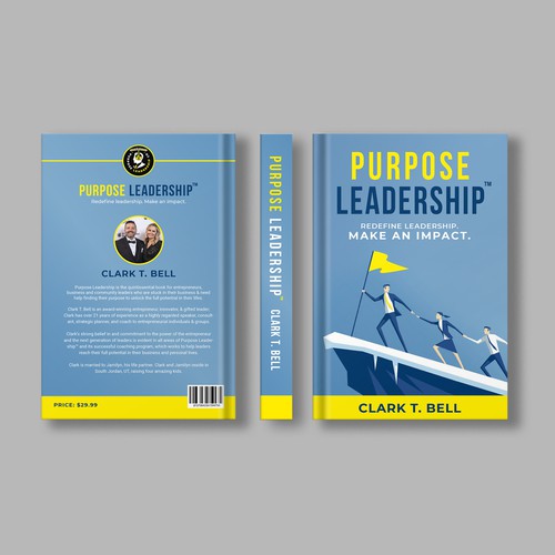 Purpose Leadership Book Cover Design by H_IMAM