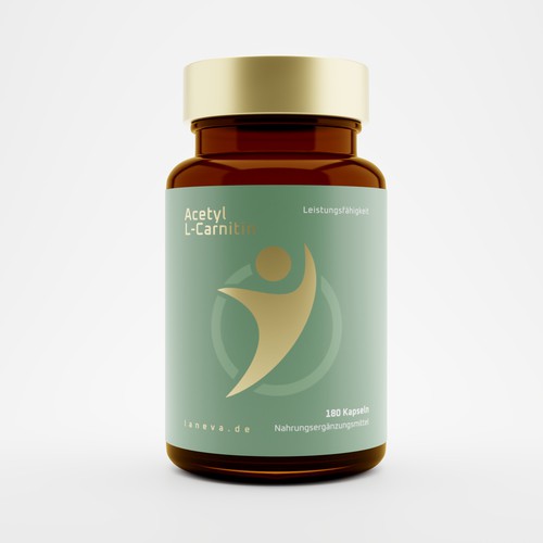 We need a new label for our supplement product that demonstrates luxury and high-quality Diseño de Dedi Santosa