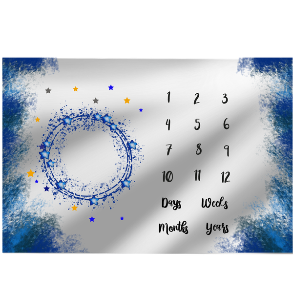 baby milestone blanket