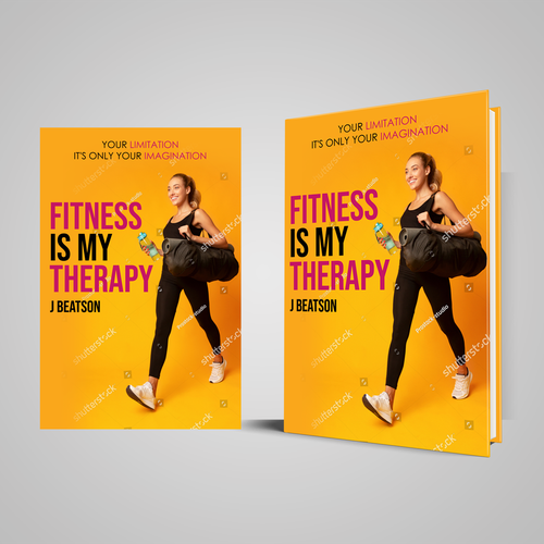 Unique and eye catchy fitness book for women that promotes success Design por "Bestari"