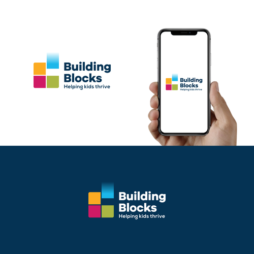 Building Blocks Logo/Website Contest Réalisé par -Didan-