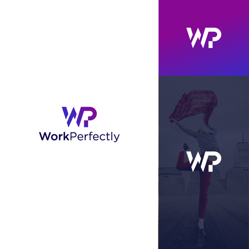Logo for Enterprise Software WorkPerfectly Design by deff
