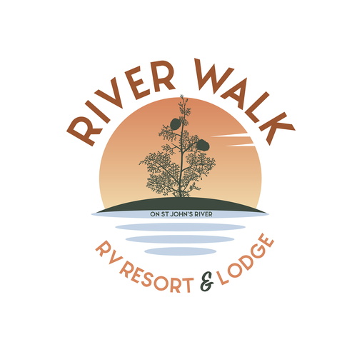 Logo our new resort destination in Florida Design by Rebecca Priebe