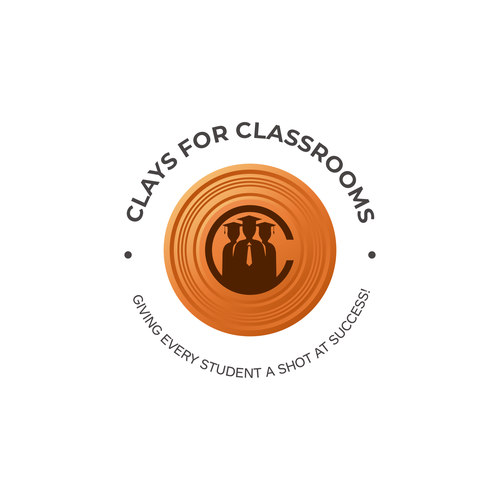 Design a logo for clay shooting fundraising event which will support education. Design by Lettinggo